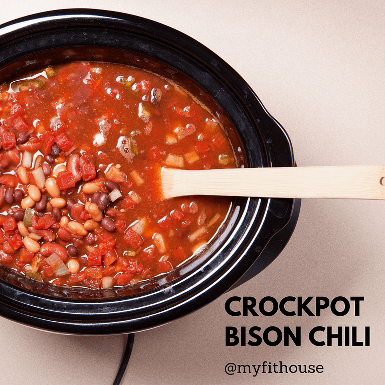 Crockpot Bison Chili Healthy Recipes Fit